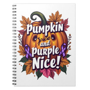 Cuaderno Especie de calabaza y morado bueno: divertida adve