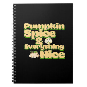 Cuaderno Especie De Calabaza Y Todo Lo Bonito Gracioso