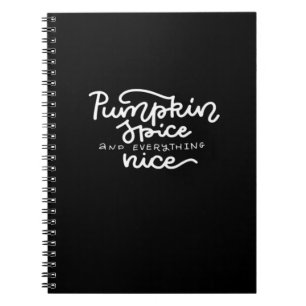 Cuaderno Especie De Calabaza Y Todo Lo Bonito Impresión