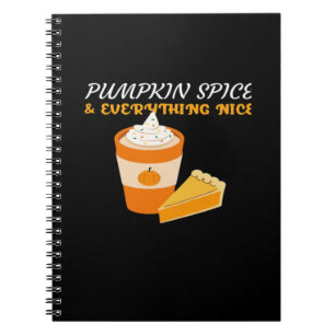 Cuaderno Especie de calabaza y todo lo bueno