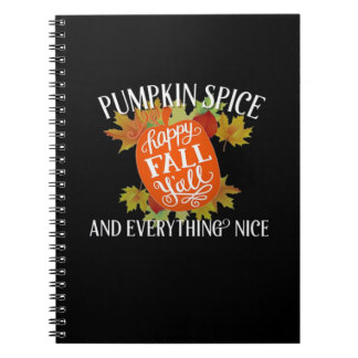 Cuaderno Especie De Calabaza Y Todo Lo Bueno Cae Clásico