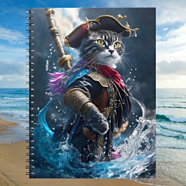 Cuaderno Espectacular aventura pirata de gato (Subido por el creador)