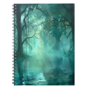 Cuaderno Espectacular ciénaga verde