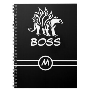 Cuaderno Espectacular estegosaurio blanco