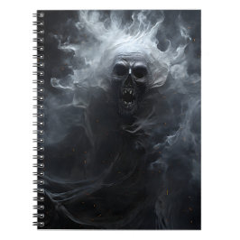 Cuaderno Espectacular fantasma de la fantasía de Halloween