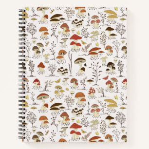 Cuaderno Espectáculo caprichoso de los hongos de Woodland