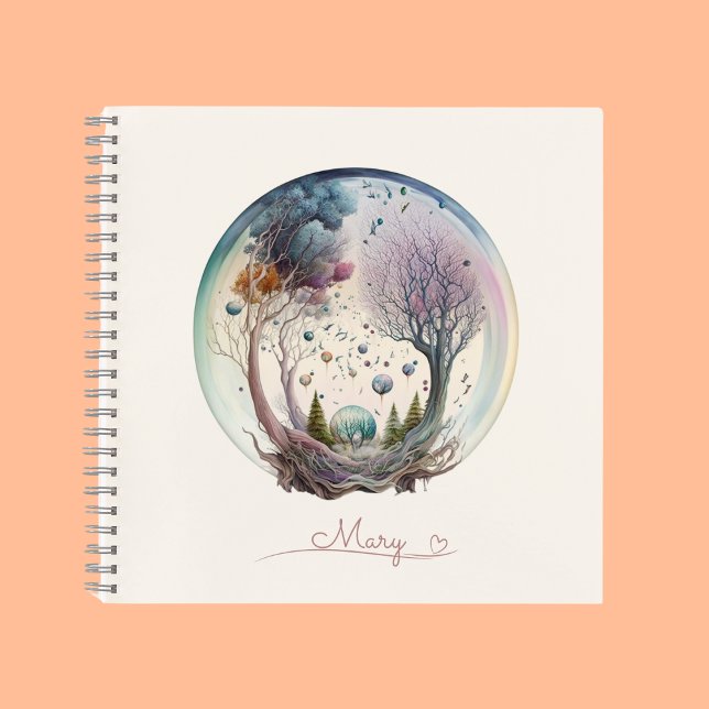 Cuaderno Espectáculo caprichoso de los sueños encantados de (Enchanted Dreams Personalized Journal)