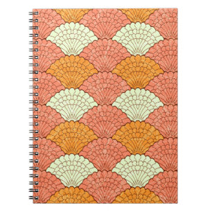 Cuaderno Espectáculo de la Shell: Patrones de mar abstracto