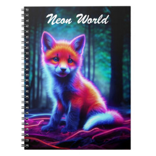 Cuaderno Espectro de brillo lindo con aura bioluminiscente
