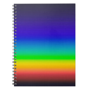 Cuaderno Espectro solar verdadero