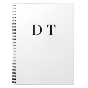 Cuaderno Espejo de Platino Grabado – Lujo Ultra‑Limpio
