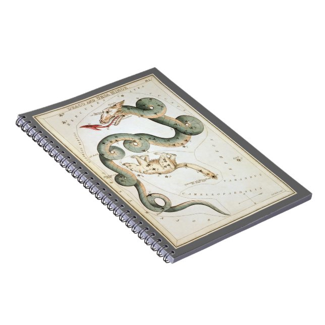 Cuaderno Espejo de Urania, mapa celeste de astronomía vinta (Lado Derecho)