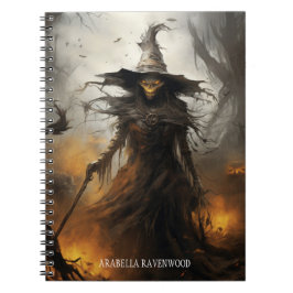 Cuaderno Espeluznante, gótico y aterrador horror de Hallowe