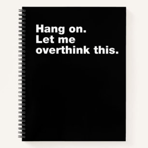 Cuaderno Espera. Déjenme pensar esto