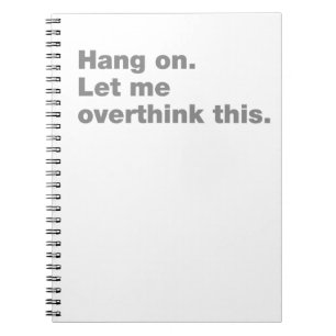 Cuaderno Espera. Déjenme pensar esto