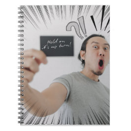 Cuaderno ¡Espera, Es Mi Turno! – Diseño de Expresión Cómica