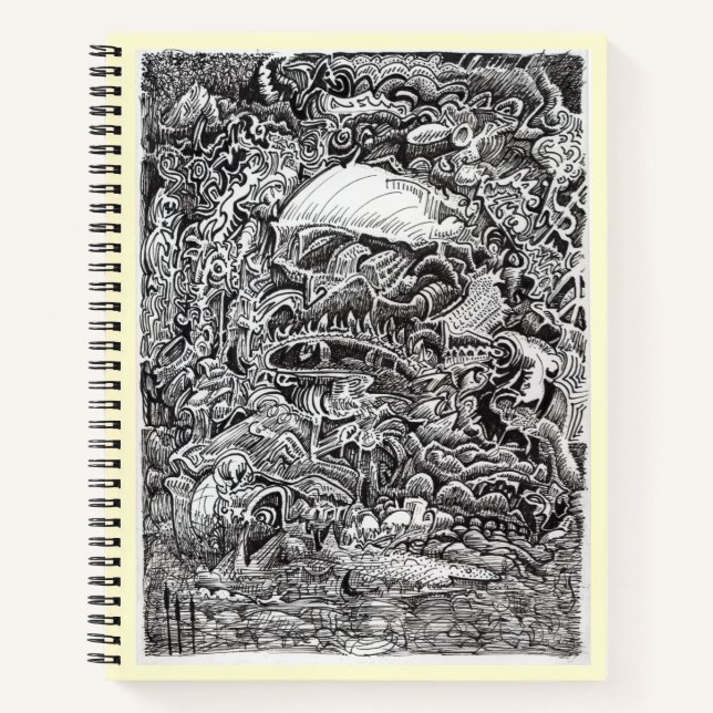 Cuaderno Esperando la salida del Maelstrom (Anverso)