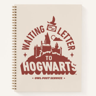Cuaderno Esperando mi Carta de HOGWARTS™