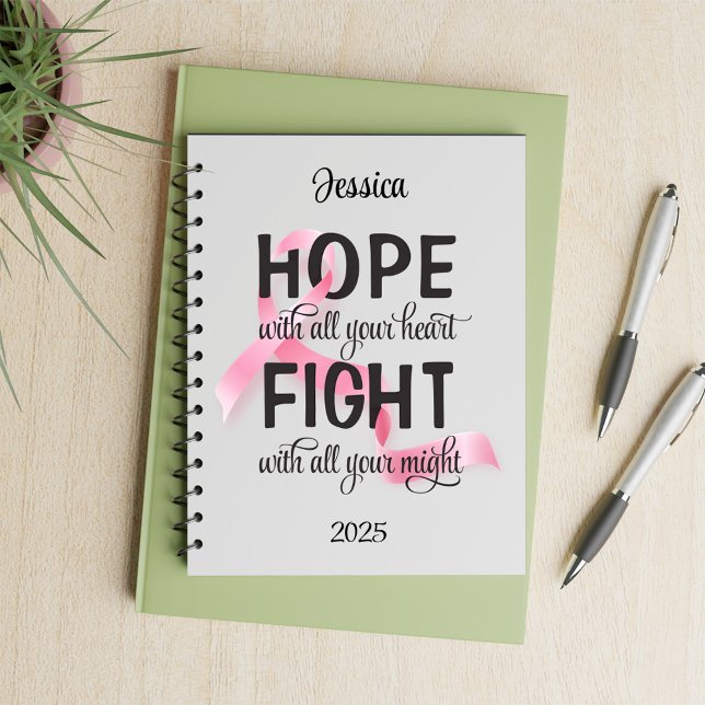 Cuaderno Esperanza con todo tu corazón Cáncer de Mama (Subido por el creador)