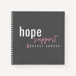 Cuaderno esperanza de cáncer de mama apoyar portátiles Peri