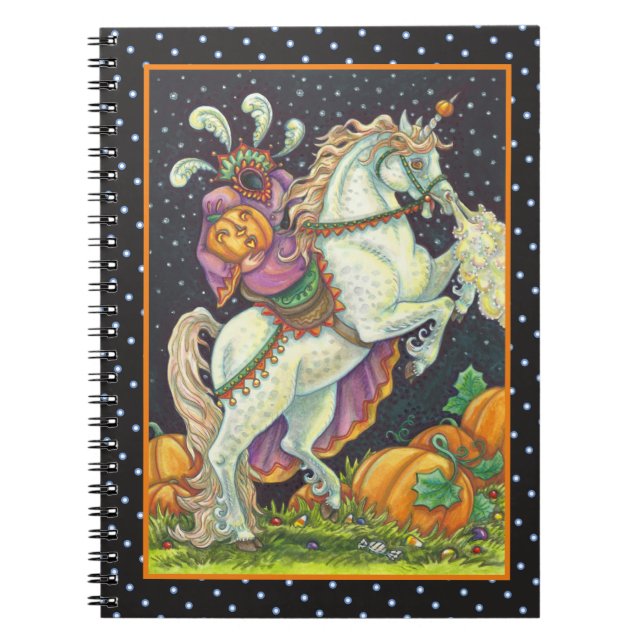 CUADERNO ESPERANZA DE HOLLOW SLEEPY HORSEWOMAN, HALLOWEEN (Frente)