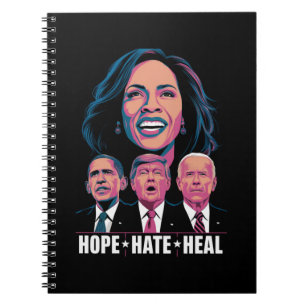 Cuaderno Esperanza Odio Sanar Elevar Kamala 2024