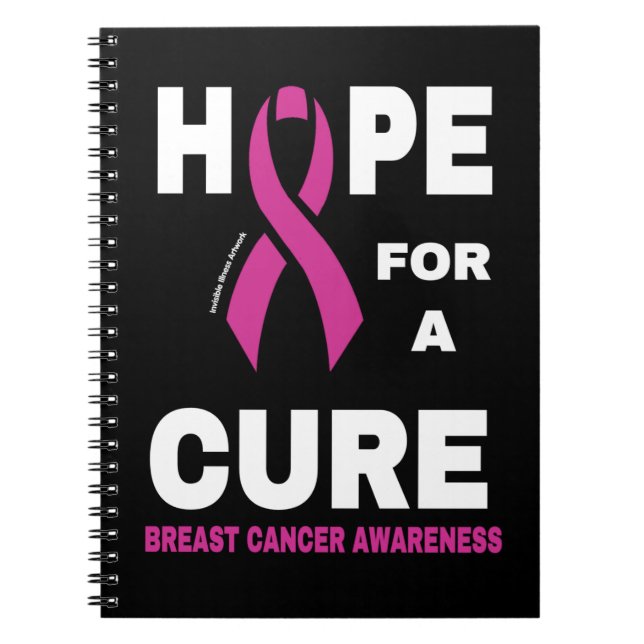 Cuaderno Esperanza para una cura... el cáncer de mama (Frente)