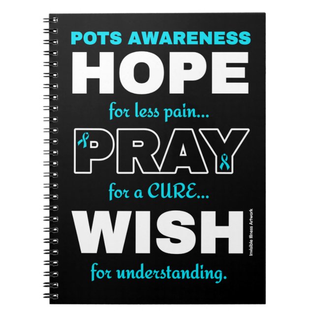 Cuaderno Esperanza Reza Desea...POTS (Frente)