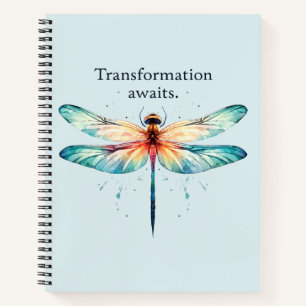 Cuaderno Esperanzas de transformación - Dragonfly artístico