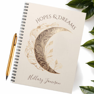 Cuaderno Esperanzas y sueños de BOHO Moon Inspiradores