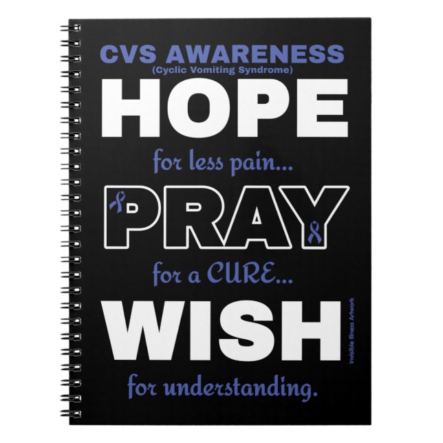 Cuaderno Espero Que Pray Wish...CVS (Frente)