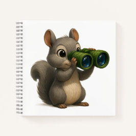 Cuaderno espía de Squirrely - Edición de engranaje