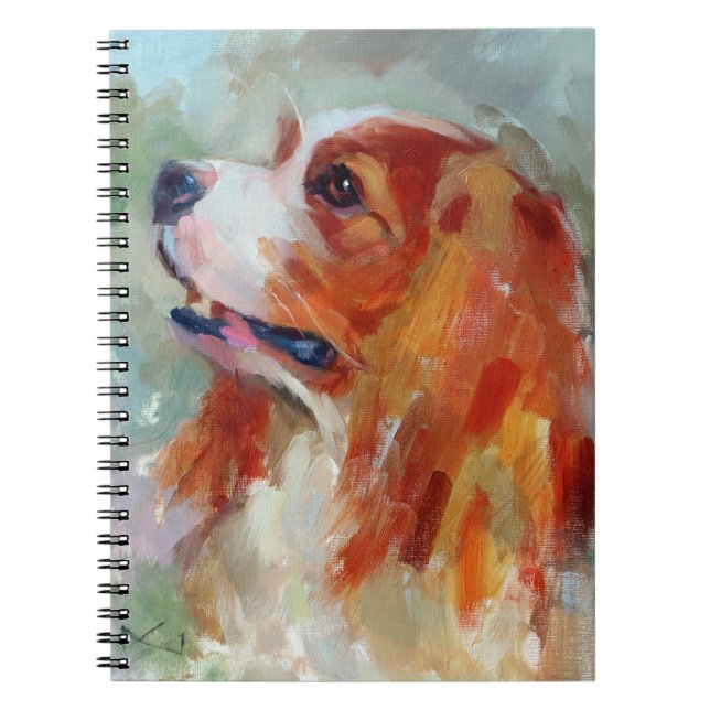 Cuaderno Espiral Cavalier King Charles Spaniel (Frente)