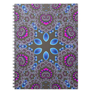 Cuaderno espiral celeste