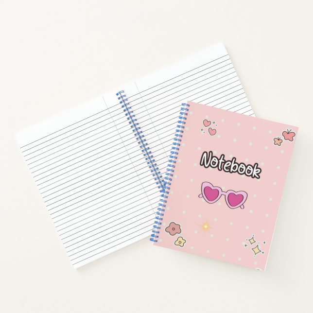 Cuaderno espiral colorido para niños creativos (Interior)