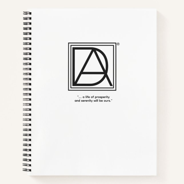 Cuaderno espiral D.A. (Anverso)