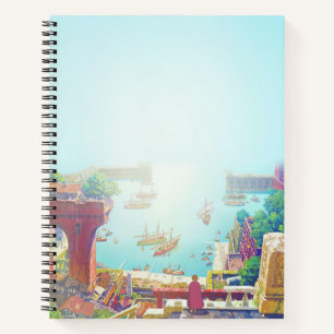 Cuaderno espiral de 8.5" x 11"