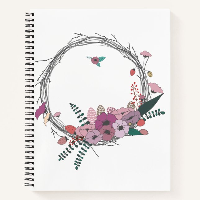 Cuaderno espiral de 8,5" x 11" (Anverso)