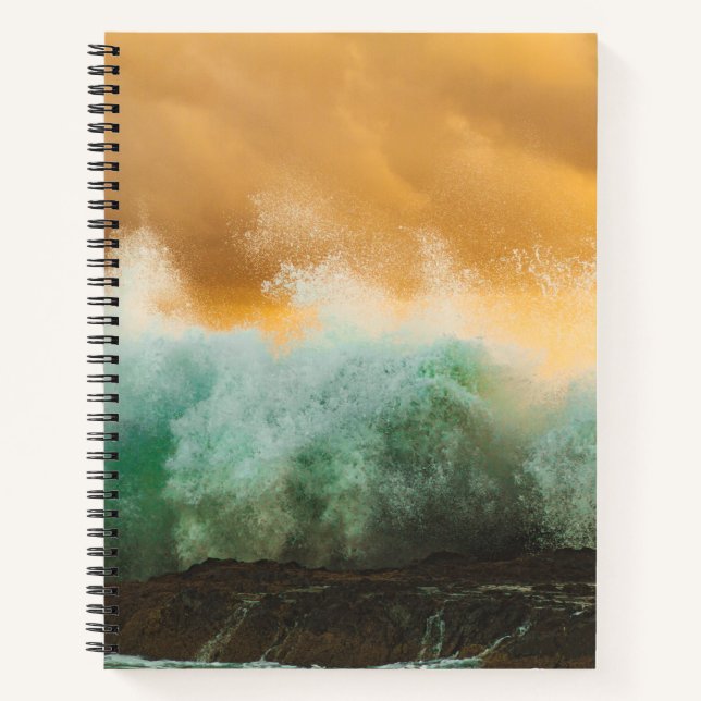 Cuaderno espiral de 8.5" x 11" (Anverso)
