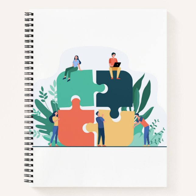 Cuaderno espiral de 8.5" x 11" (Anverso)