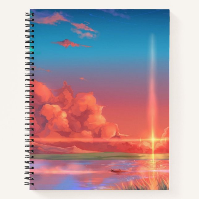 Cuaderno espiral de 8,5" x 11" (Anverso)
