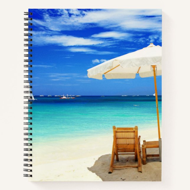 Cuaderno espiral de 8.5" x 11" (Anverso)