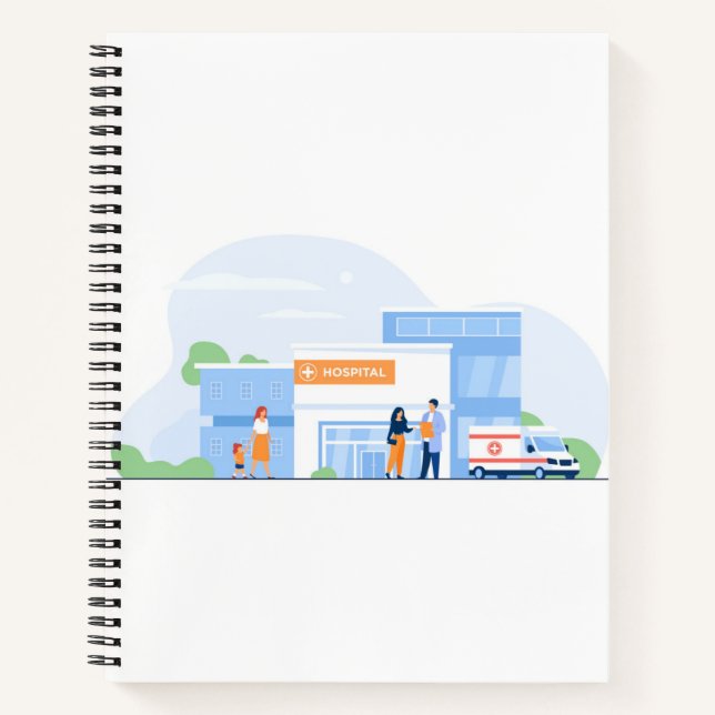 Cuaderno espiral de 8.5" x 11" (Anverso)