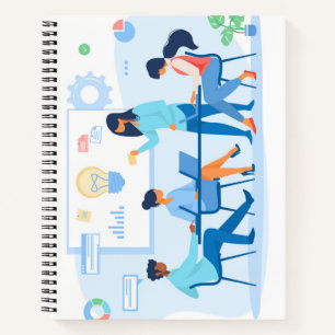 Cuaderno espiral de 8.5" x 11"