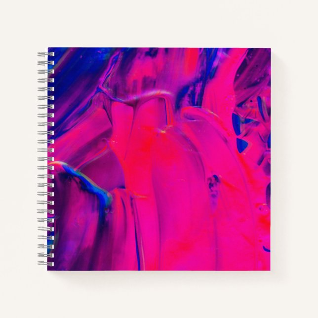 Cuaderno espiral de 8,5" x 8,5" (Anverso)