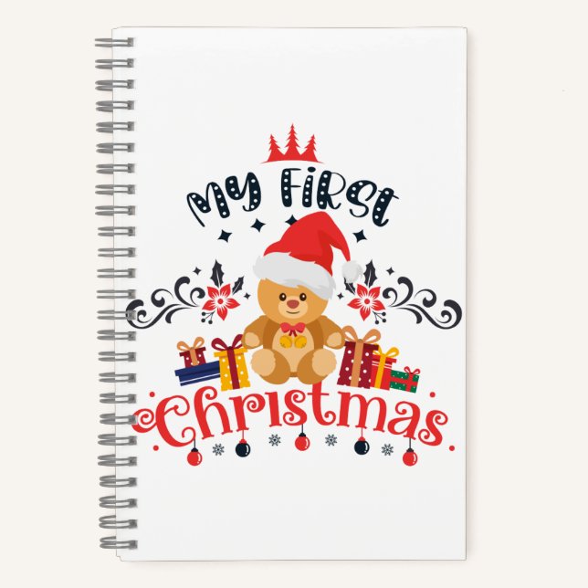 Cuaderno espiral de 8.5" x 8.5" (Anverso)
