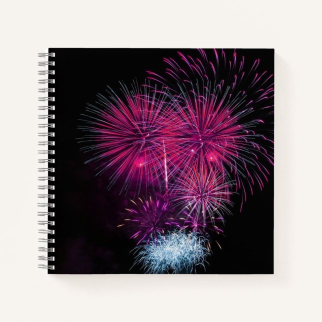 Cuaderno espiral de 8,5" x 8,5" (Anverso)