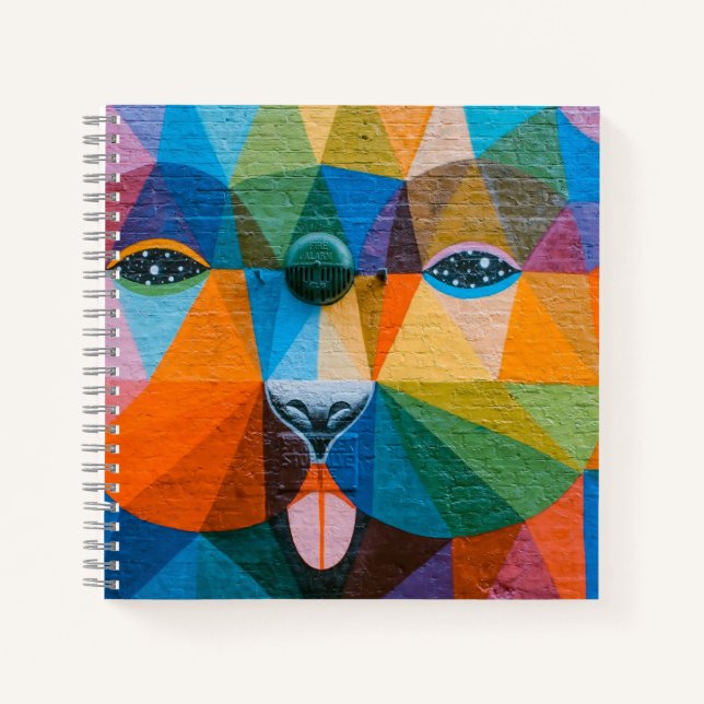 Cuaderno espiral de 8,5" x 8,5" (Anverso)