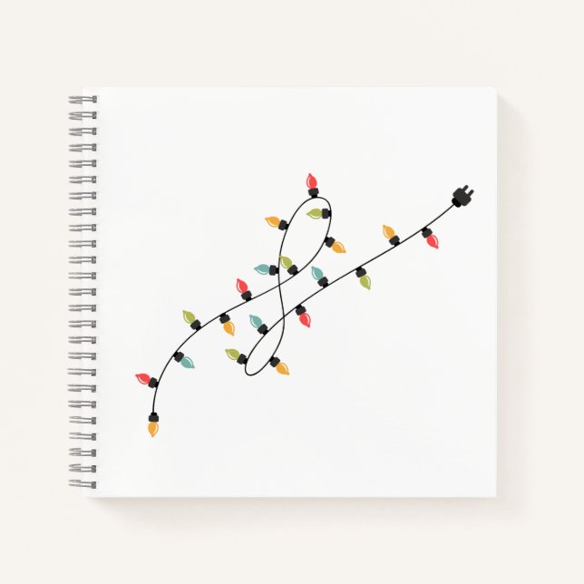 Cuaderno espiral de 8,5" x 8,5" (Anverso)