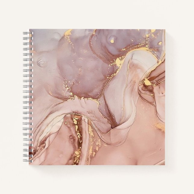 Cuaderno espiral de 8,5" x 8,5" (Anverso)